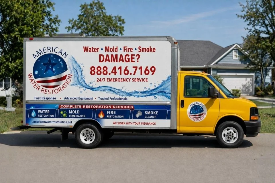 Water Damage Truck