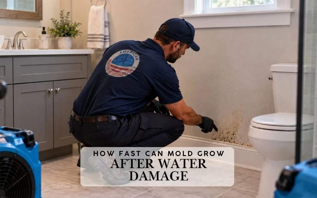 How Fast Can Mold Grow After Water Damage